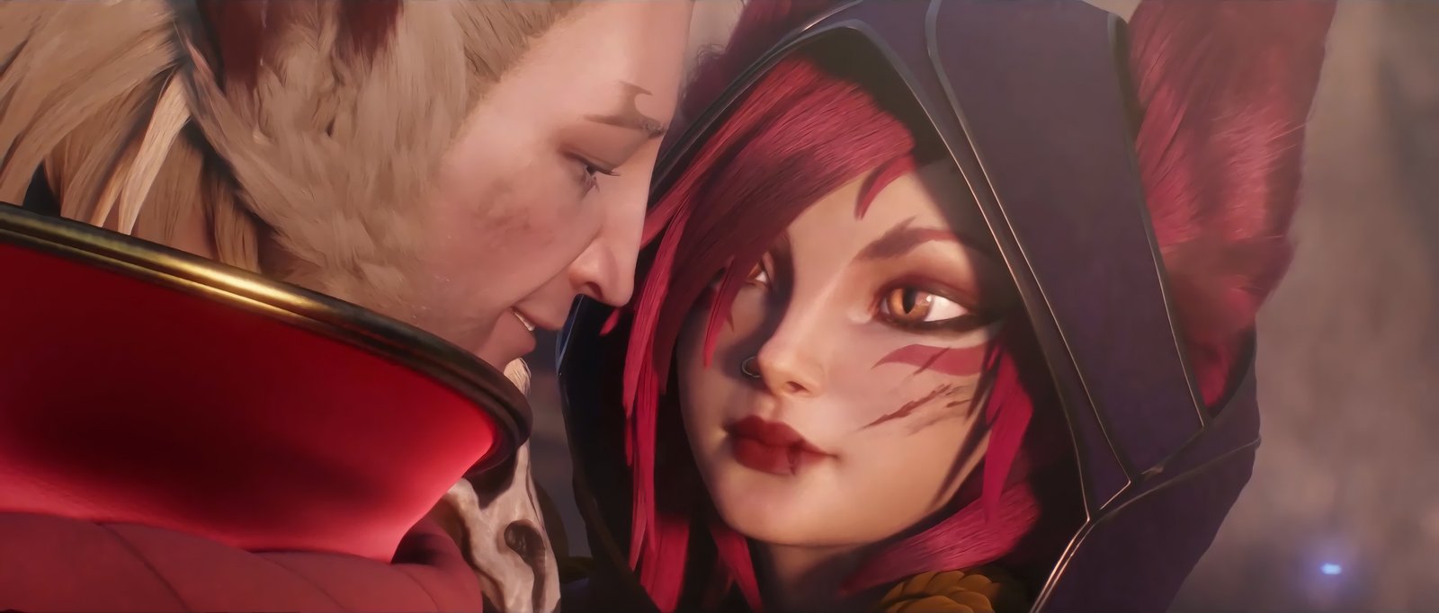 Xayah and Rakan Wild Magic - Xayah & Rakan (13) HD Wallpaper Artwork League of Legends lol