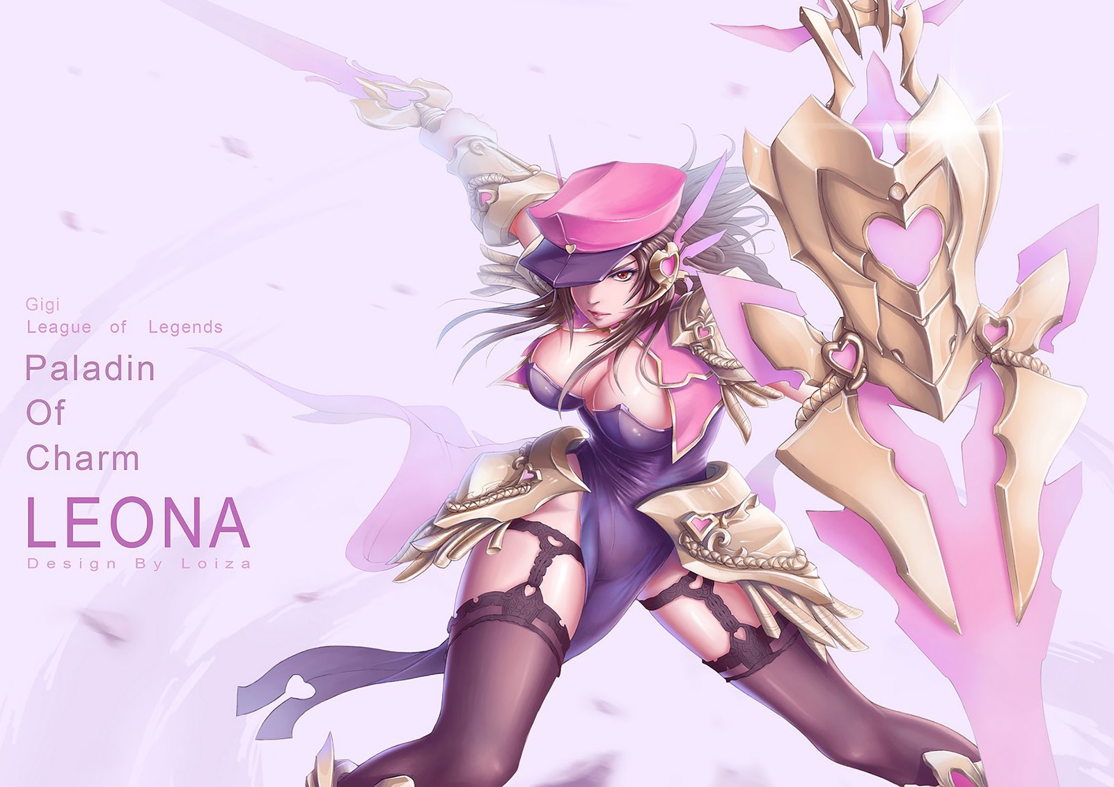 Popstar Leona Skin Concept Wallpapers And Fan Arts League Of Legends Lol Stats