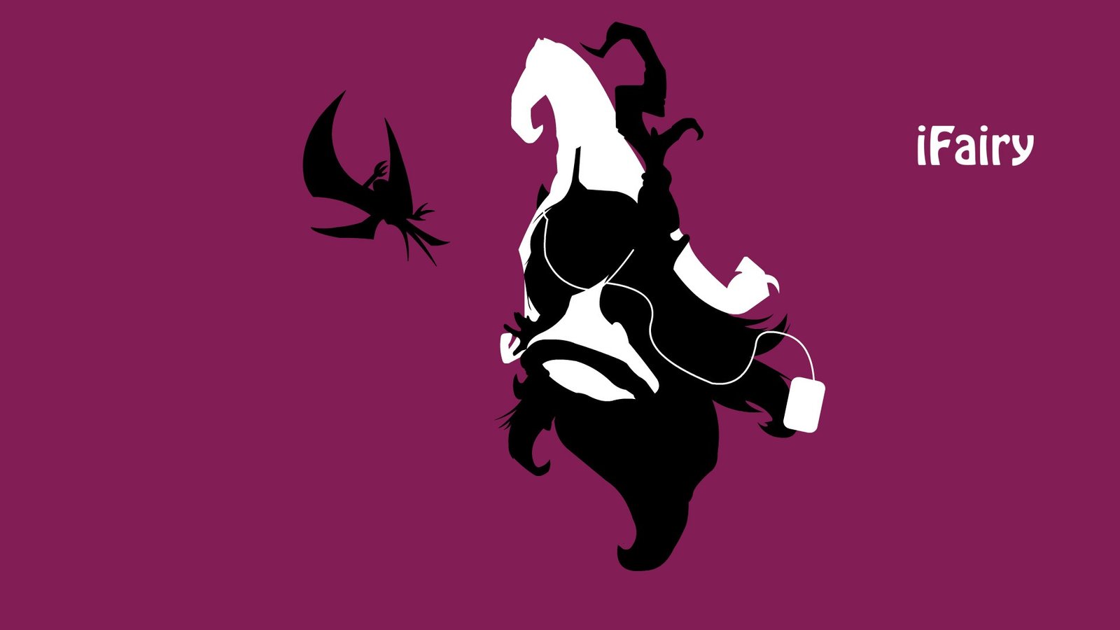 ipod Lulu Minimalistic by Quiet-Lamp HD Wallpaper Fan Art Artwork League of Legends lol