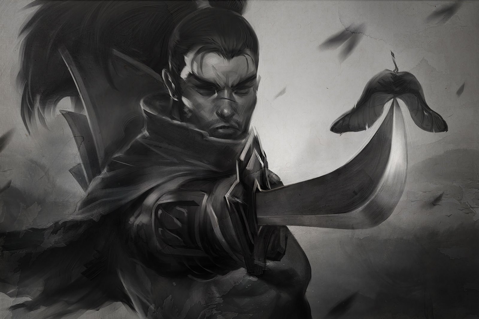 Yasuo Promo League of Legends Artwork Wallpaper lol