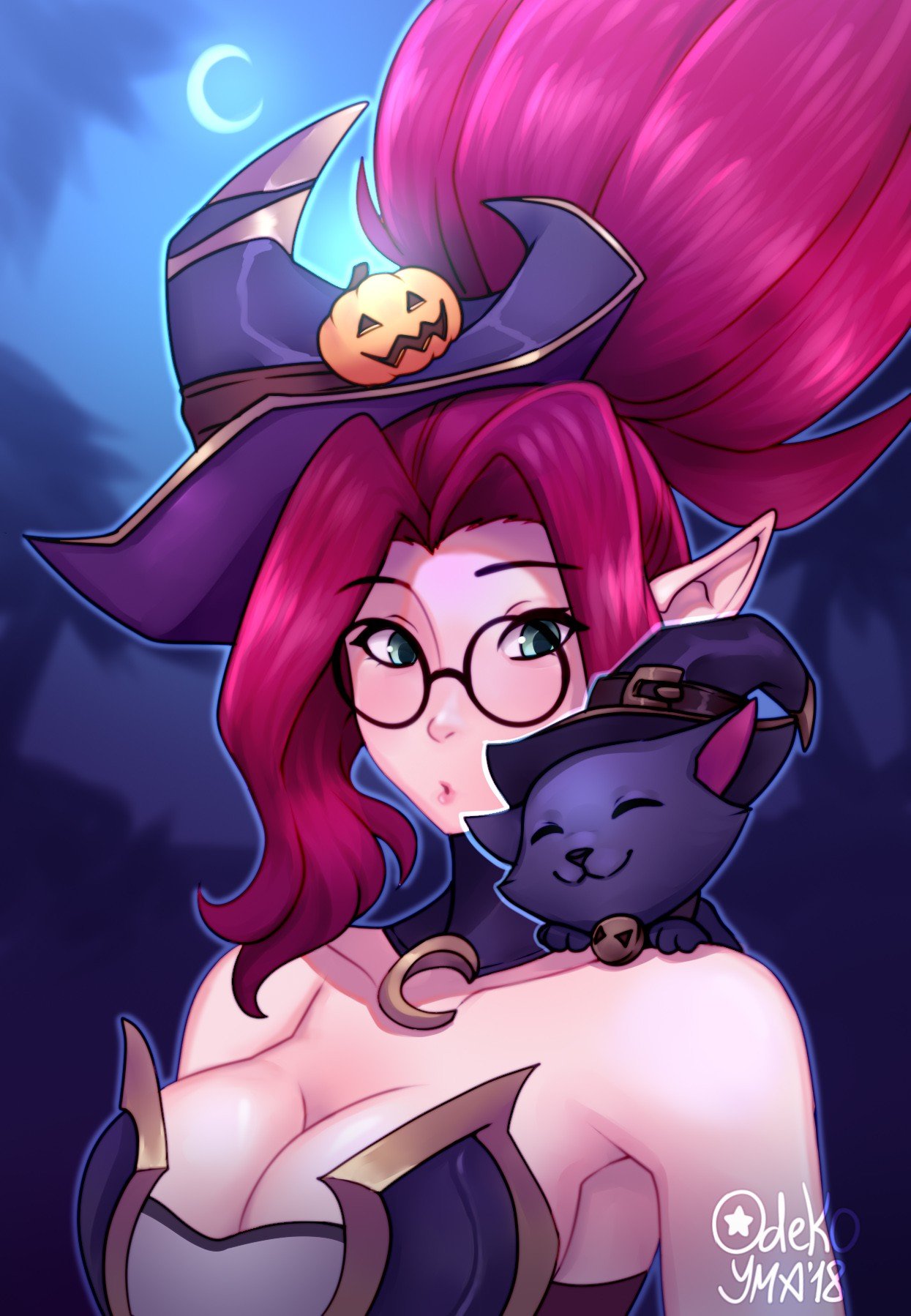Bewitching Janna by Odeko-Yma HD Wallpaper Background Fan Art Artwork League of Legends lol