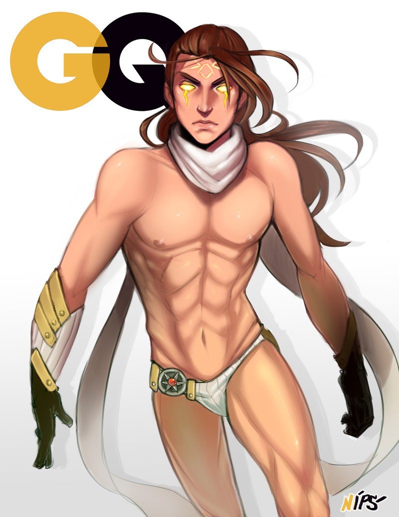 Sexy GQ Varus by ohnips HD Wallpaper Fan Art Artwork League of Legends lol