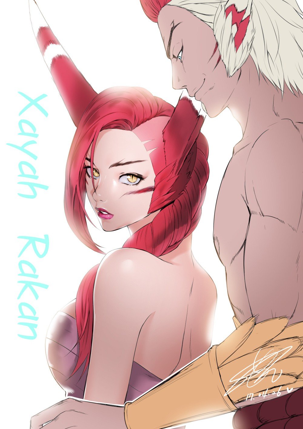 Xayah Rakan Wallpapers Fan Arts League Of Legends LoL Stats