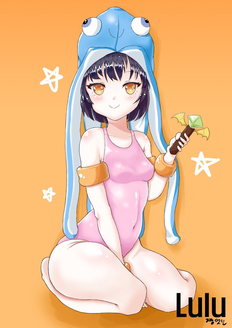 Pool Party Lulu by ChocoNyan HD Wallpaper Fan Art Artwork League of Legends lol