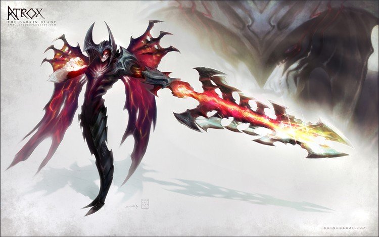 Aatrox Concept by eoinart