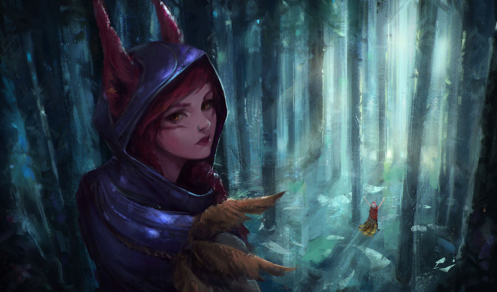 Xayah Rakan Wallpapers Fan Arts League Of Legends LoL Stats