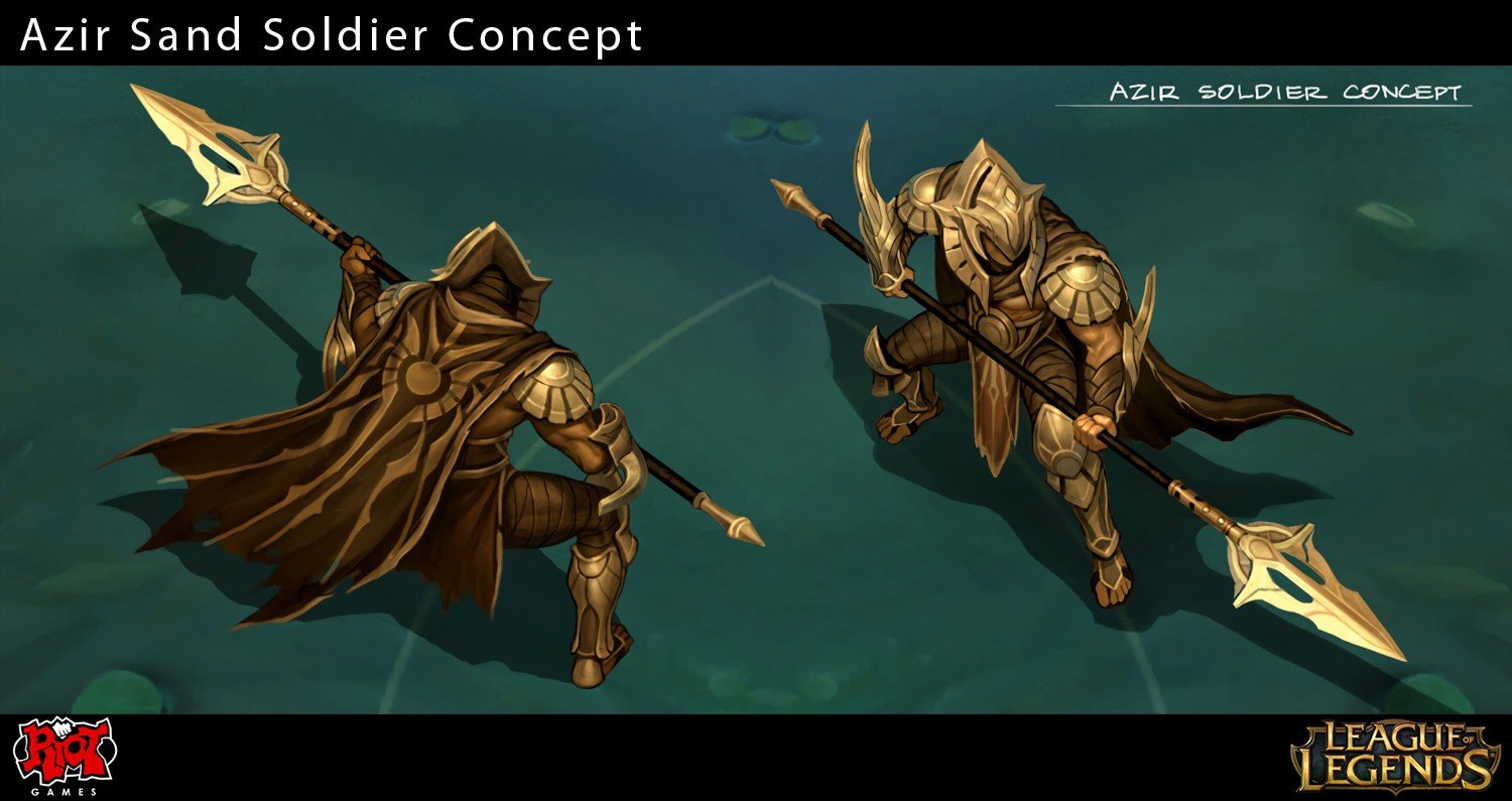 Azir Concept by Yideth League of Legends Artwork Wallpaper lol (2)
