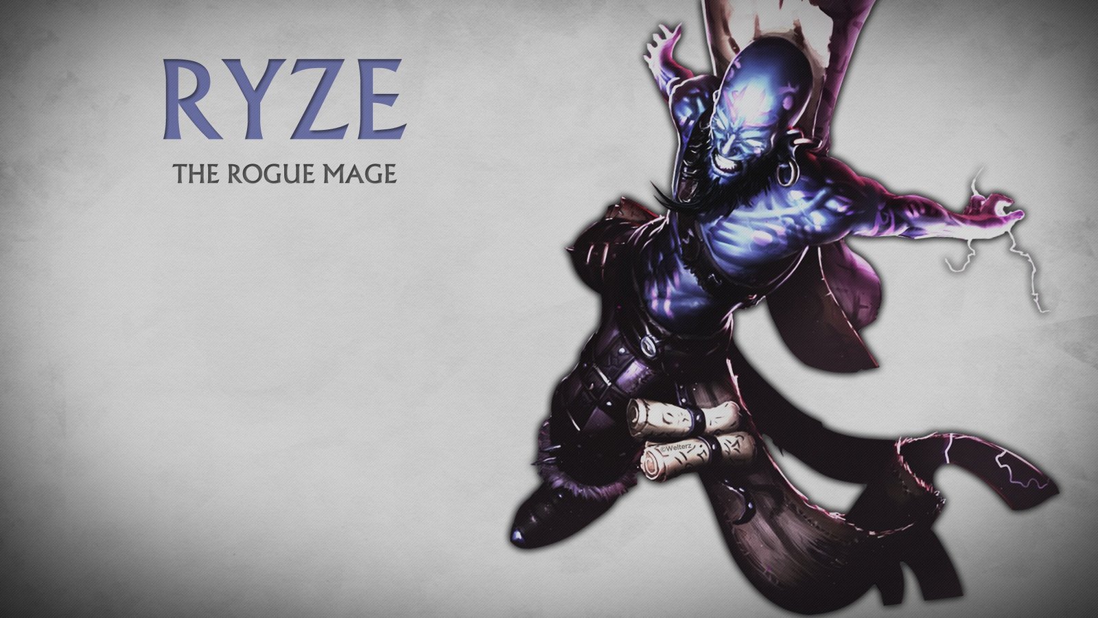 Ryze by Welterz HD Wallpaper Fan Art Artwork League of Legends lol