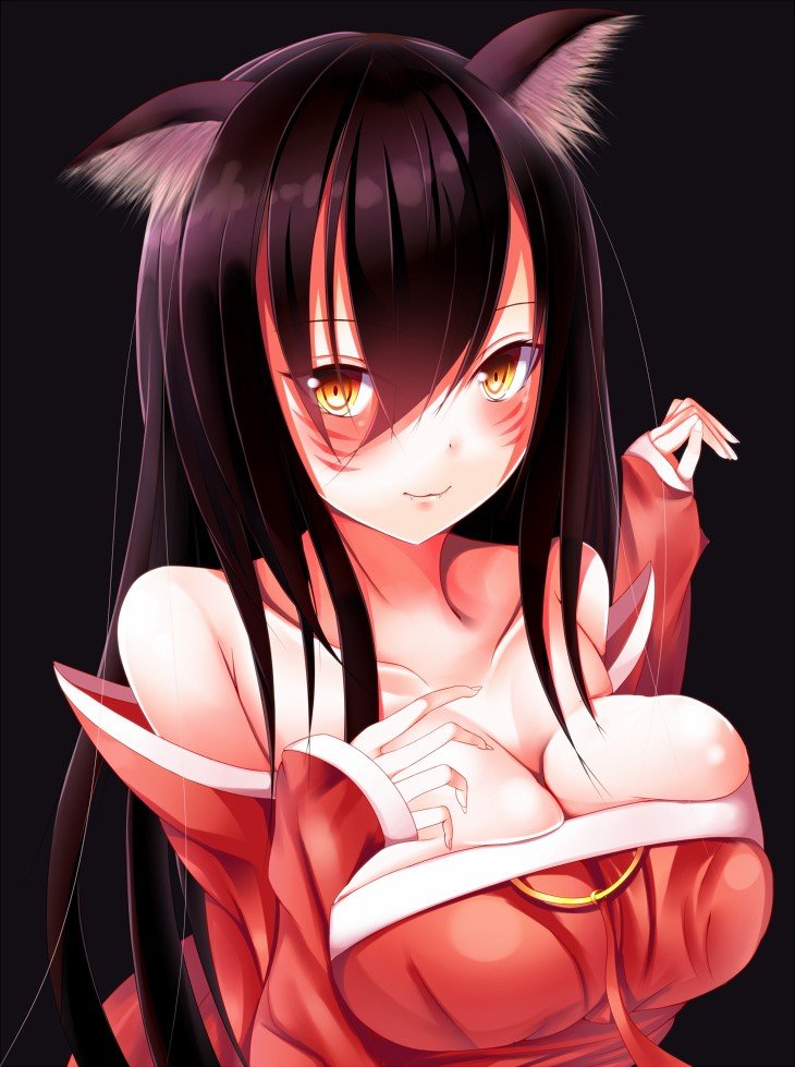 Ahri by キセノ League of Legends Fan Art Artwork Wallpaper lol
