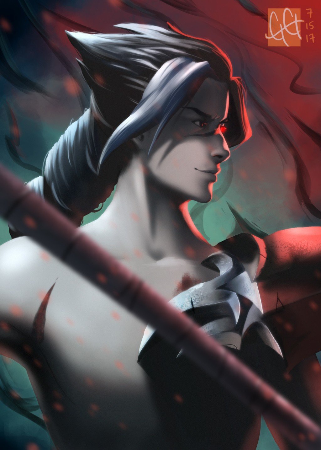 Kayn by GGgunner47 HD Wallpaper Background Fan Art Artwork League of Legends lol