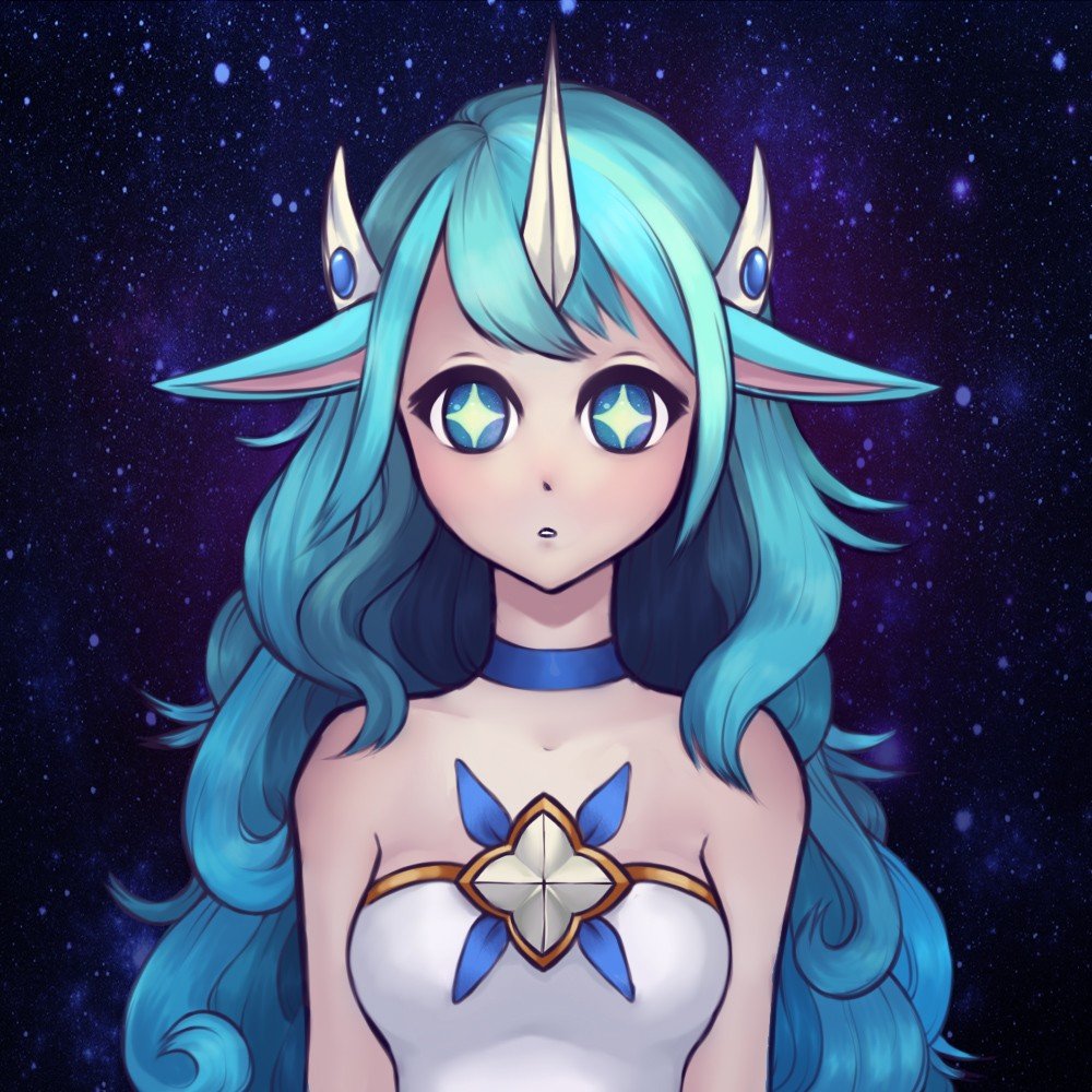 Star Guardian Soraka by Osolito HD Wallpaper Background Fan Art Artwork League of Legends lol