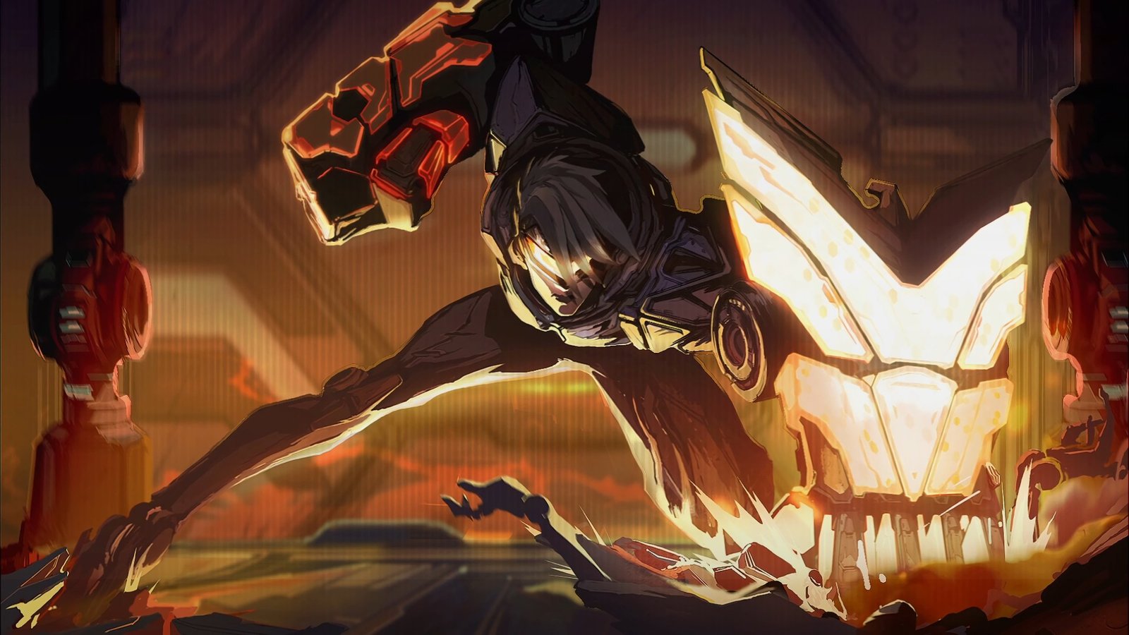 PROJECT Vi Promo HD Wallpaper Background Official Art Artwork League of Legends lol