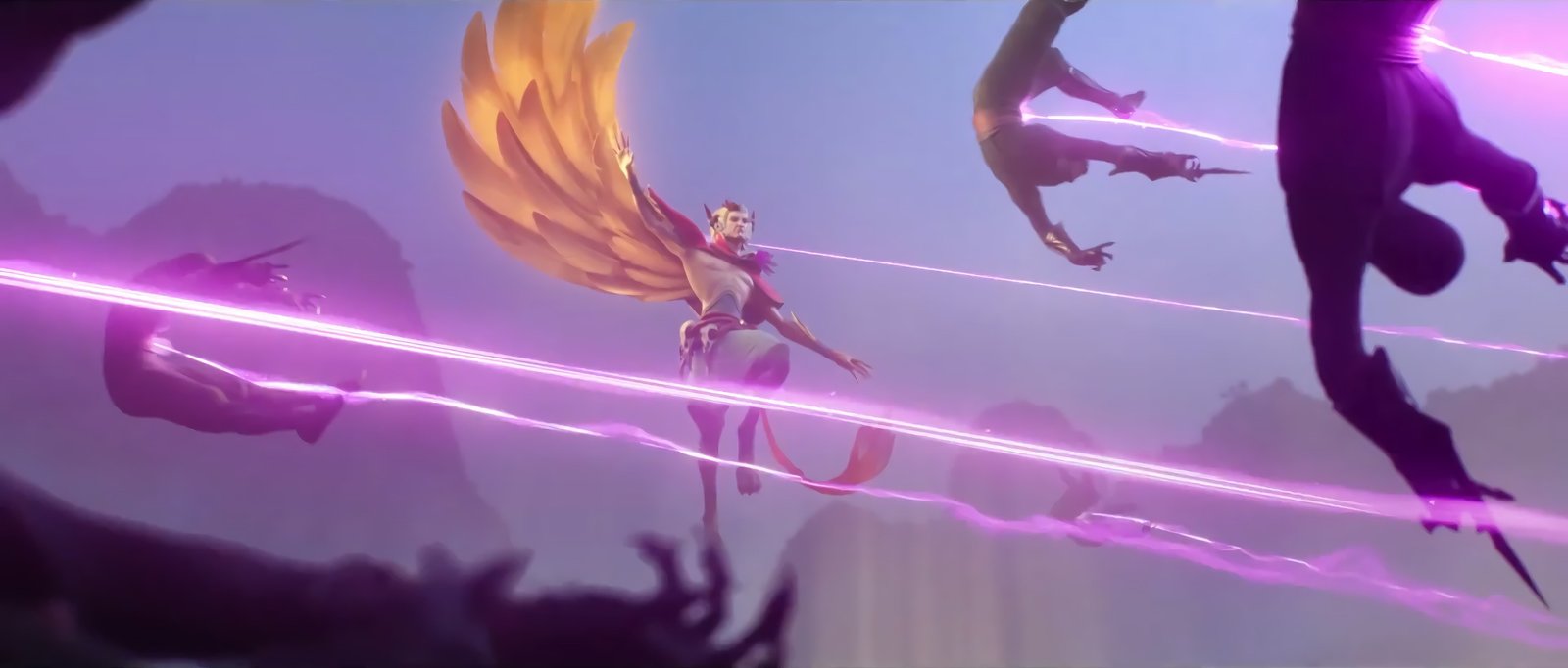 Xayah and Rakan Wild Magic - Rakan (3) HD Wallpaper Artwork League of Legends lol
