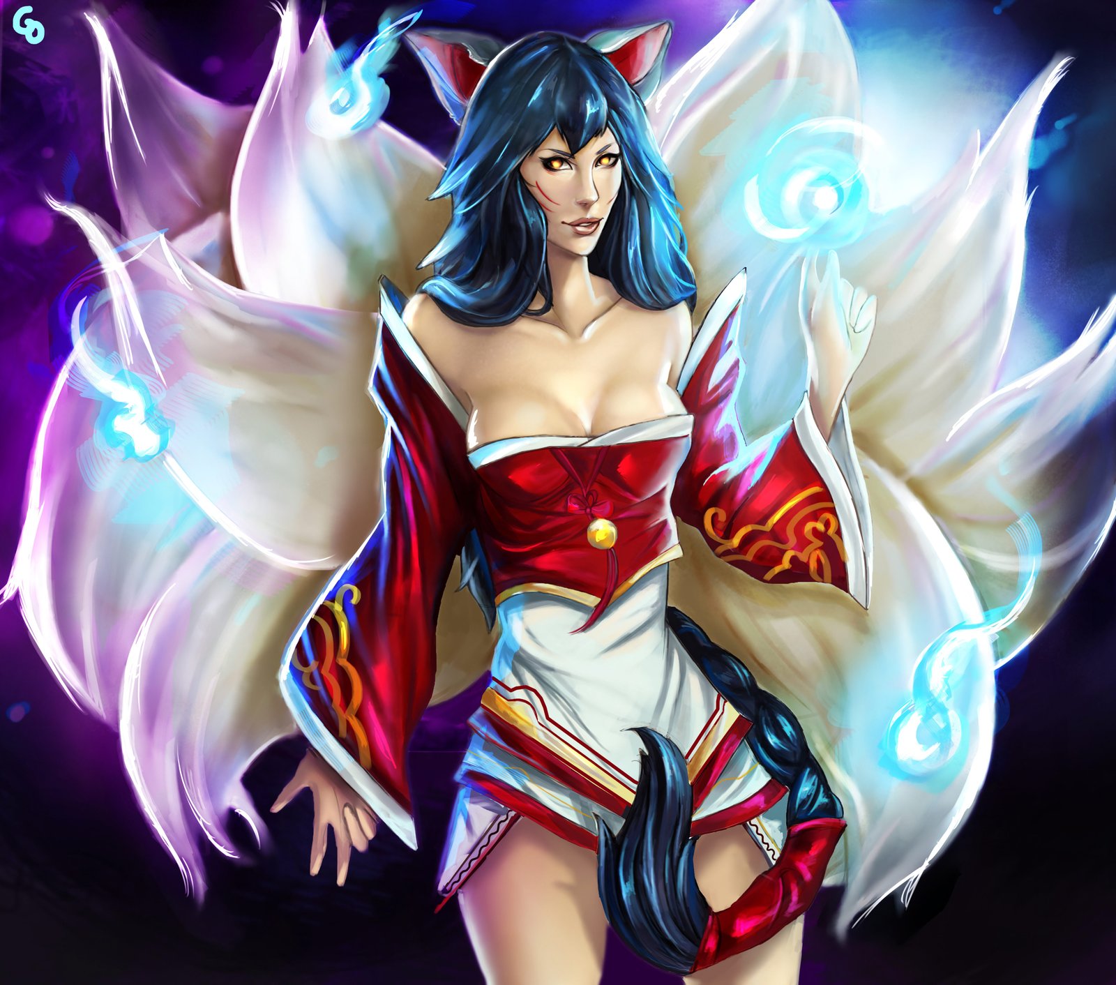 Ahri Wallpapers Fan Arts League Of Legends Lol Stats