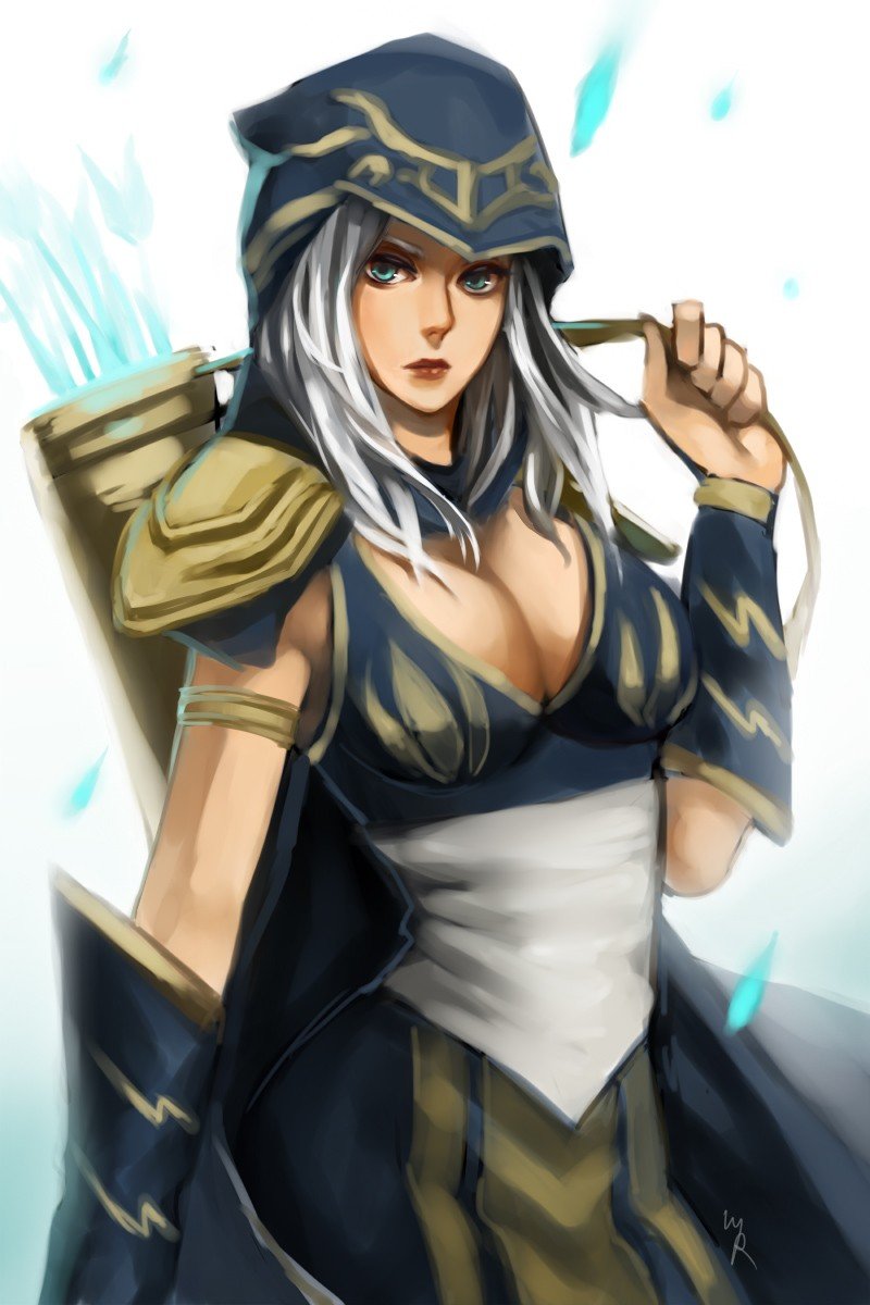 Ashe by 兔伯 HD Wallpaper Fan Art Artwork League of Legends lol