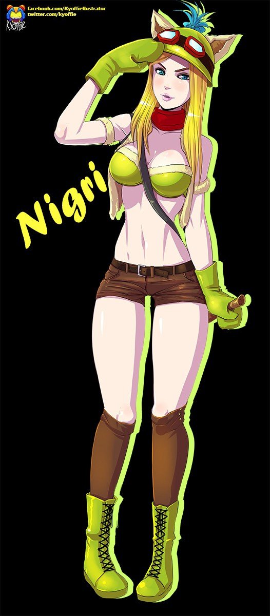 Female Teemo by Kyoffie12 Gender Swap Bend HD Wallpaper Fan Art Artwork League of Legends lol