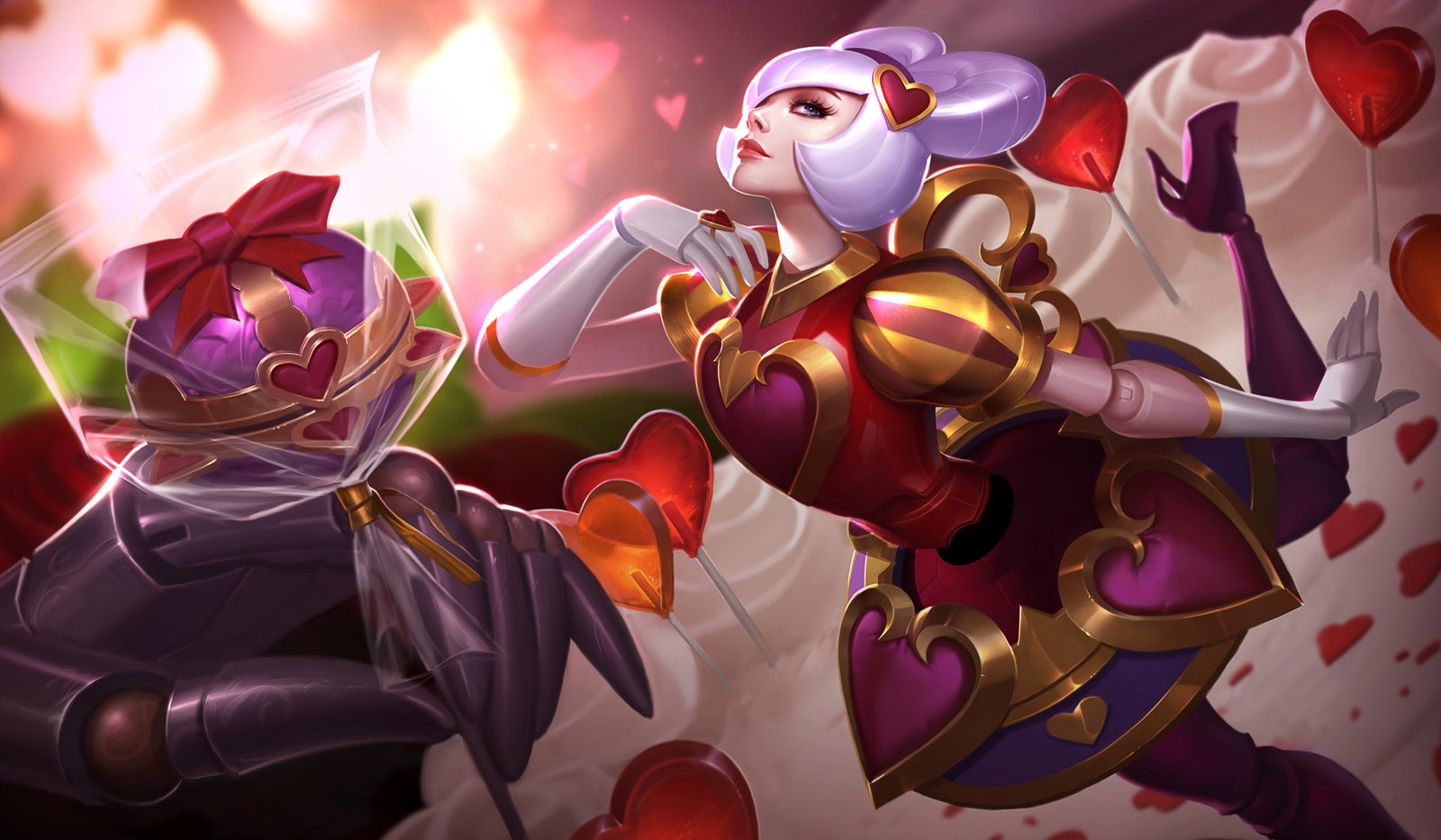 Heartseeker Orianna Splash Art HD 4k 6k Wallpaper Background Official Art Artwork League of Legends lol