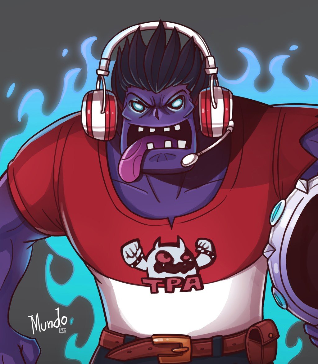 TPA Mundo by LataeDelan HD Wallpaper Fan Art Artwork League of Legends lol