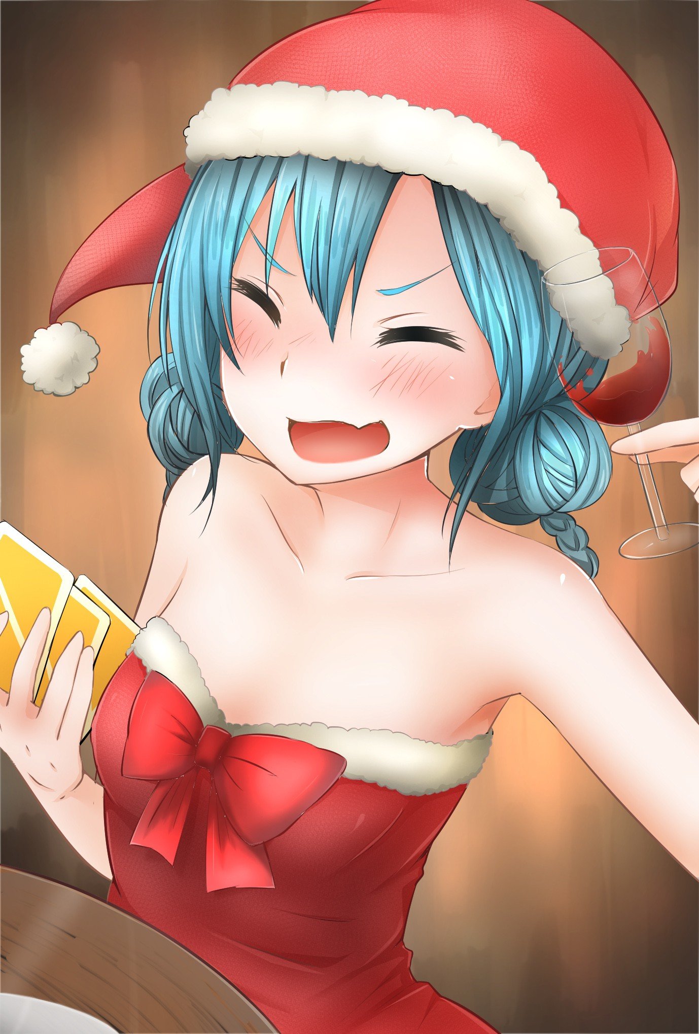 Christmas Jinx by ななべ HD Wallpaper Fan Art Artwork League of Legends lol