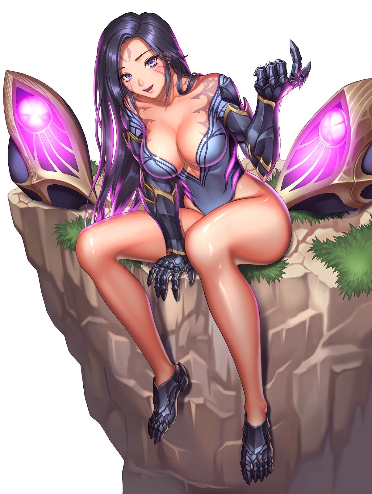 Kai'Sa by fistful HD Wallpaper Background Fan Art Artwork League of Legends lol