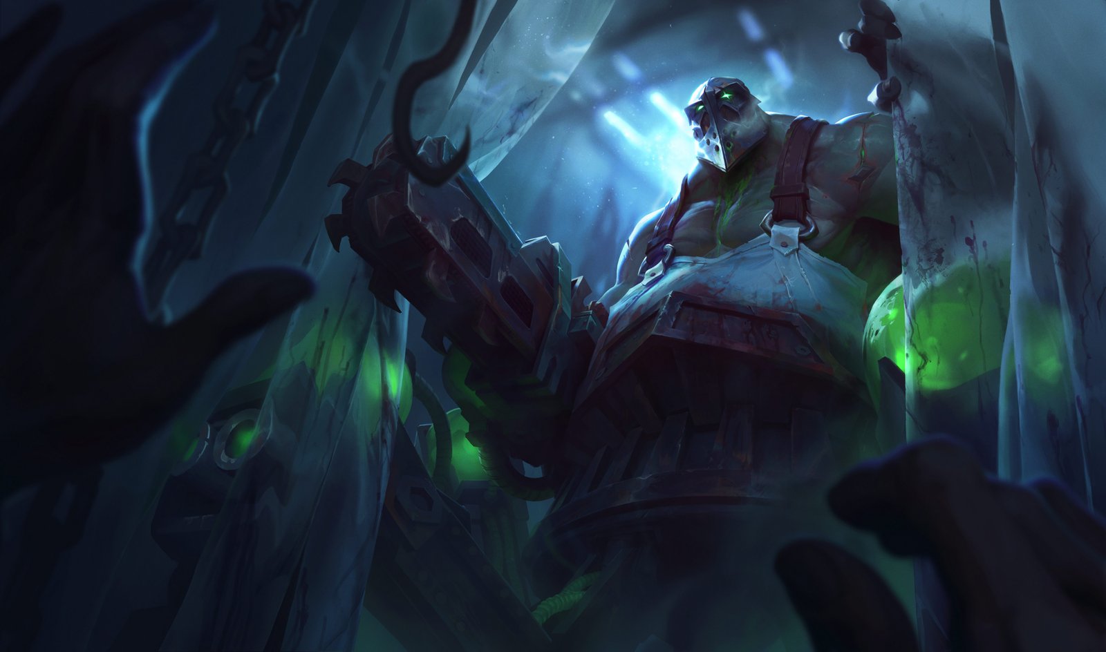 Butcher Urgot Splash Ar HD 4k 6k Wallpaper Background Official Art Artwork League of Legends lol