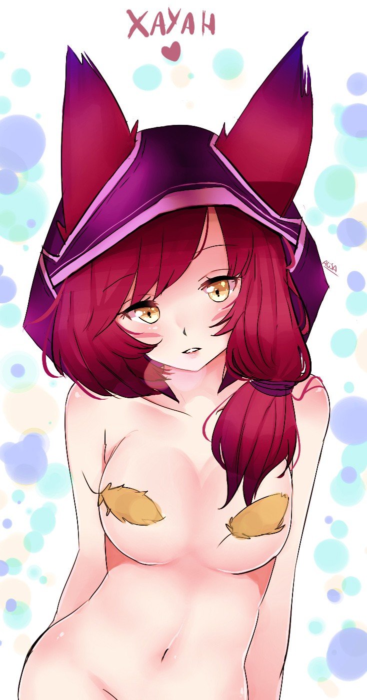 Sexy Xayah by xxAlisa HD Wallpaper Fan Art Artwork League of Legends lol