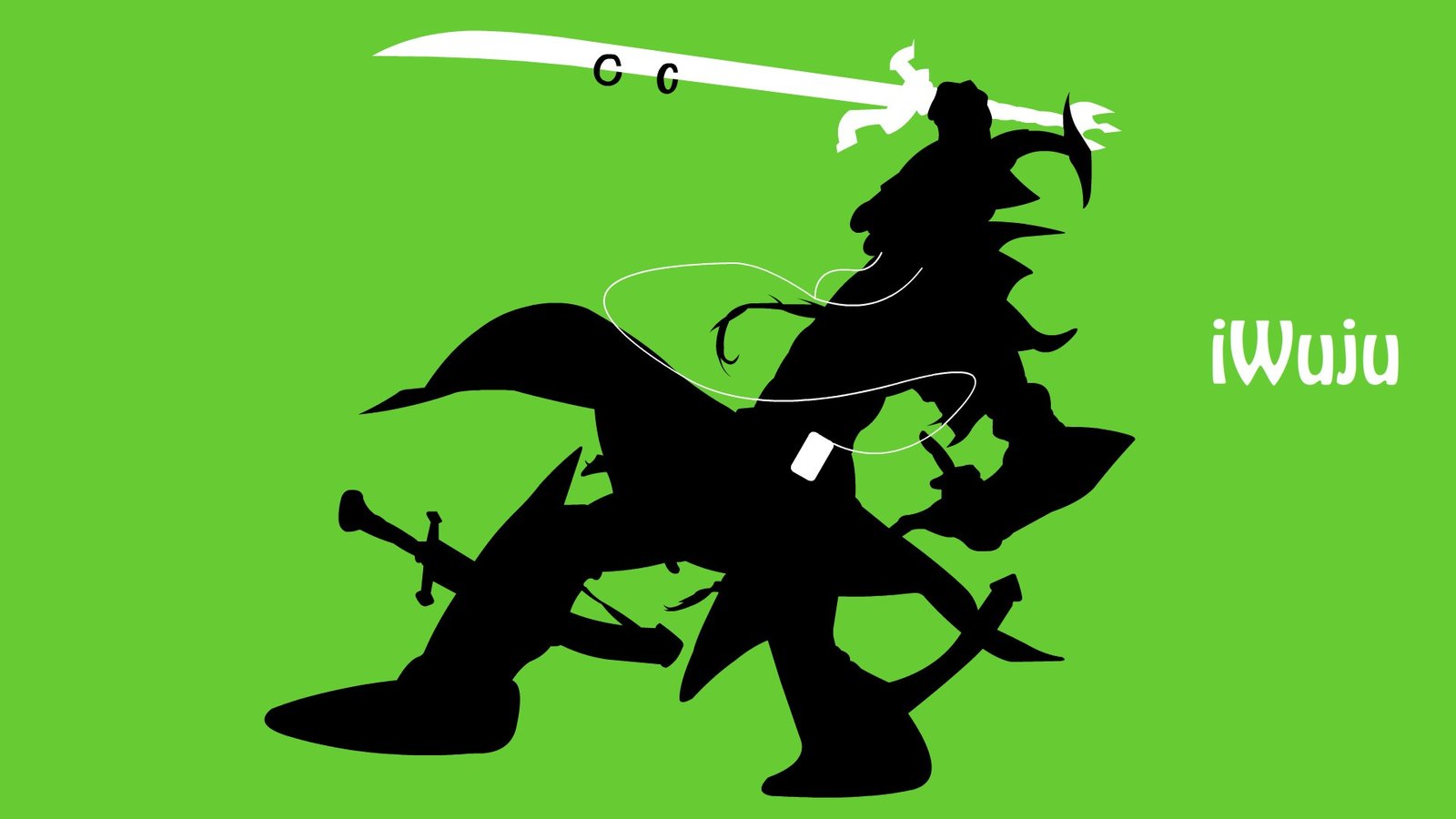 ipod Master Yi Minimalistic by Quiet-Lamp HD Wallpaper Fan Art Artwork League of Legends lol