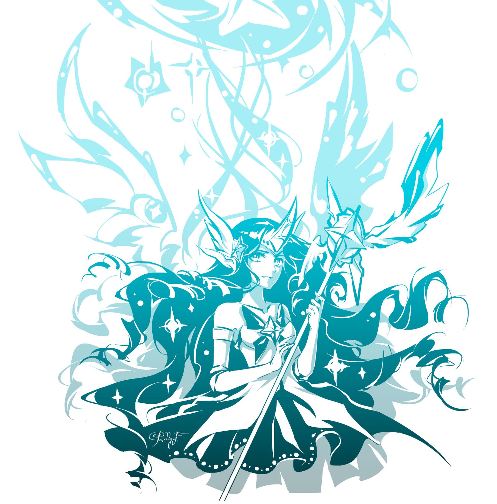 Star Guardian Soraka by Paddy-F HD Wallpaper Background Fan Art Artwork League of Legends lol
