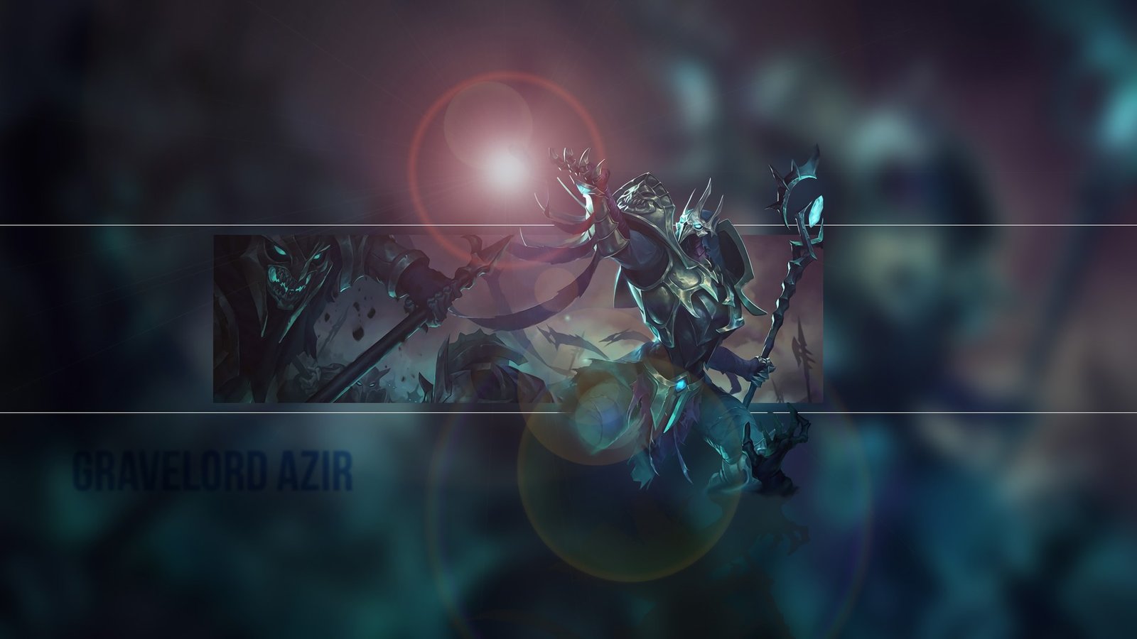 Gravelord Azir by UKISShadyVaati HD Wallpaper Artwork Fan Art League of Legends lol