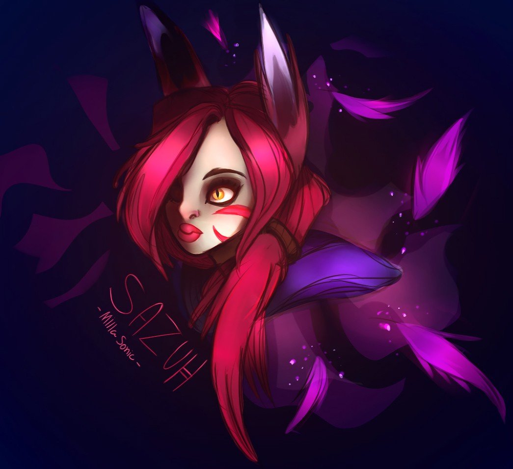 Xayah by MillaSonic HD Wallpaper Fan Art Artwork League of Legends lol