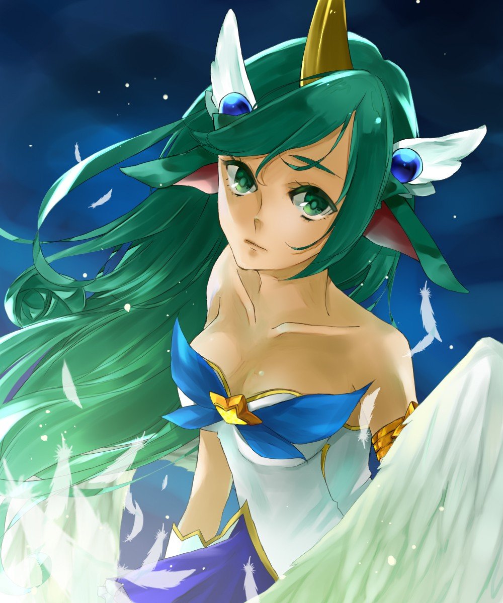 Star Guardian Soraka by msmc HD Wallpaper Background Fan Art Artwork League of Legends lol