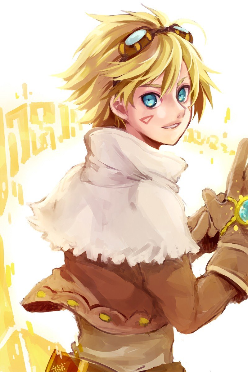 Ezreal by 柿P HD Wallpaper Fan Art Artwork League of Legends lol