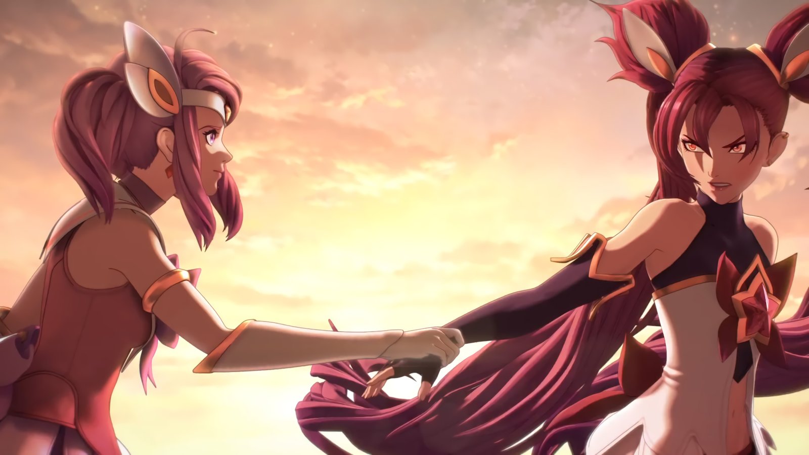 Burning Bright Star Guardian Cinematic Jinx & Lux (2)