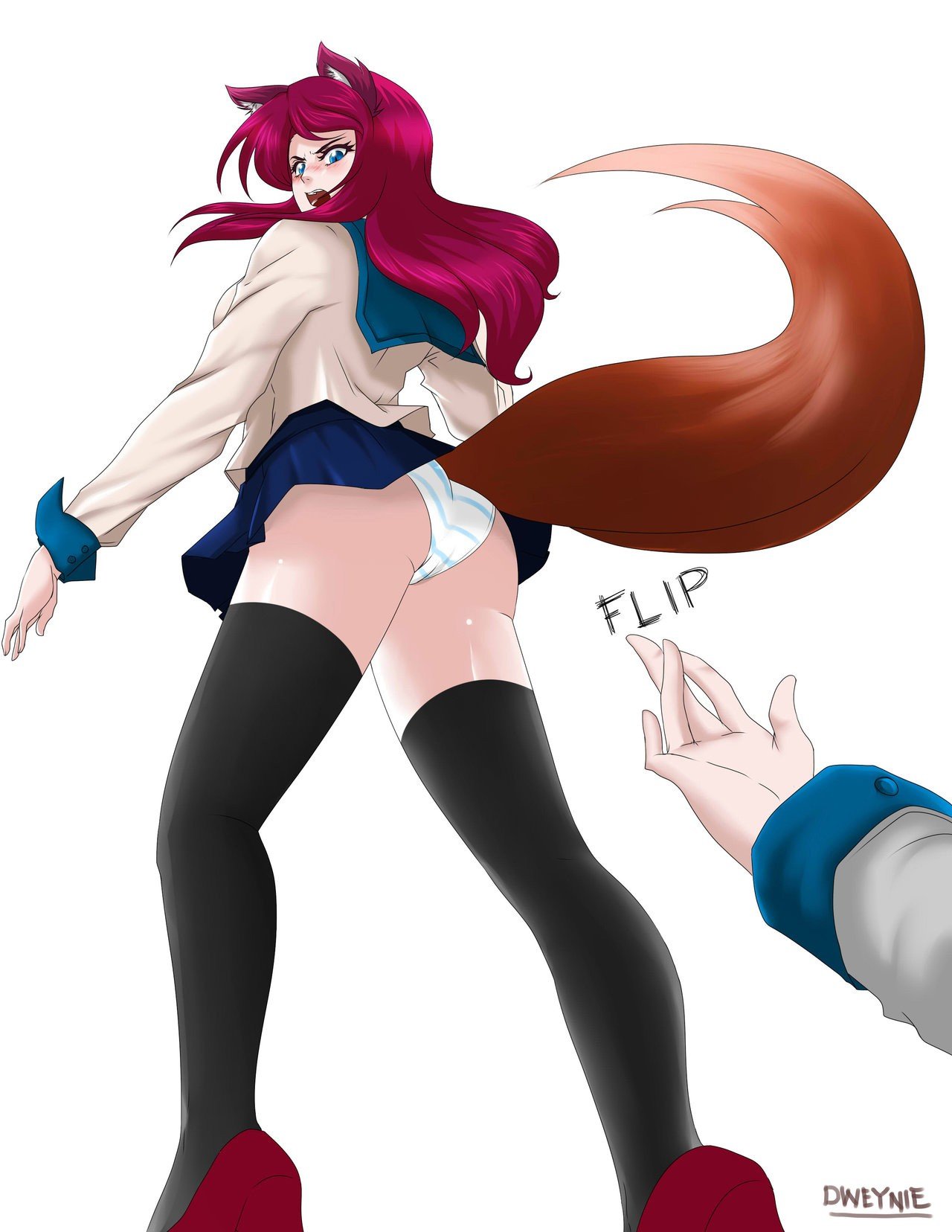 Academy Ahri by Dweynie HD Wallpaper Fan Art Artwork League of Legends lol