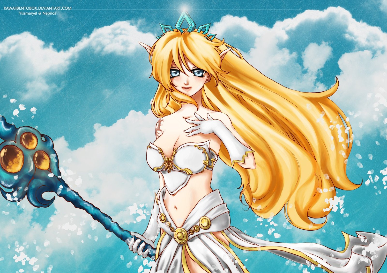 Janna by hotbento HD Wallpaper Fan Art Artwork League of Legends lol