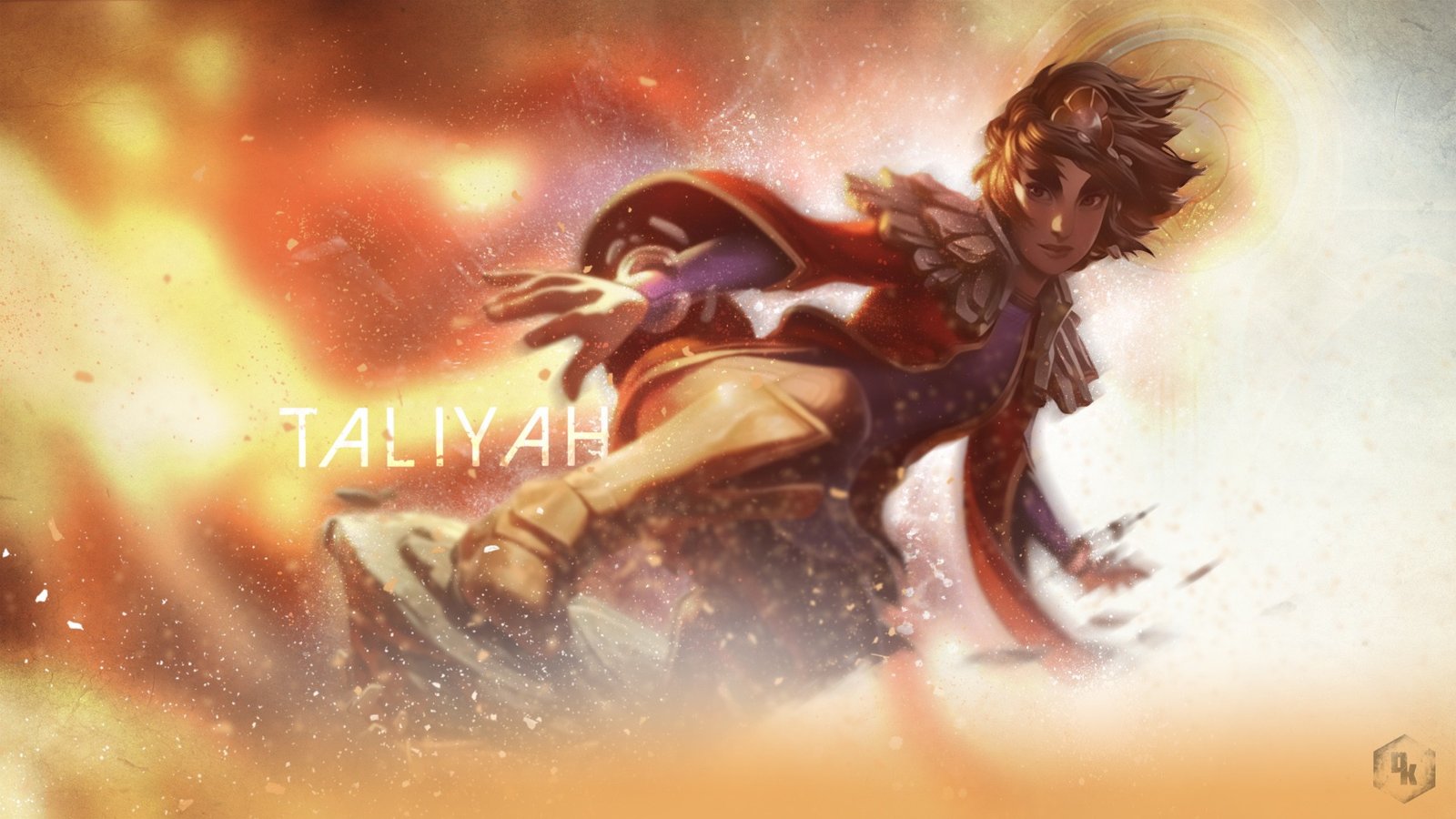 Taliyah by WR-Dwyndle HD Wallpaper Fan Art Artwork League of Legends lol
