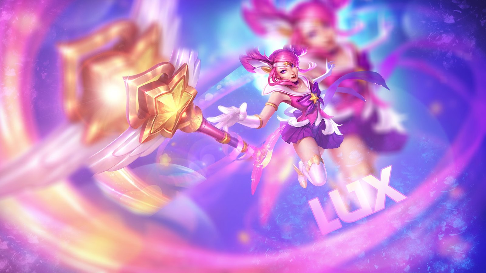 Star Guardian Lux by Steruto HD Wallpaper Fan Art Artwork League of Legends lol