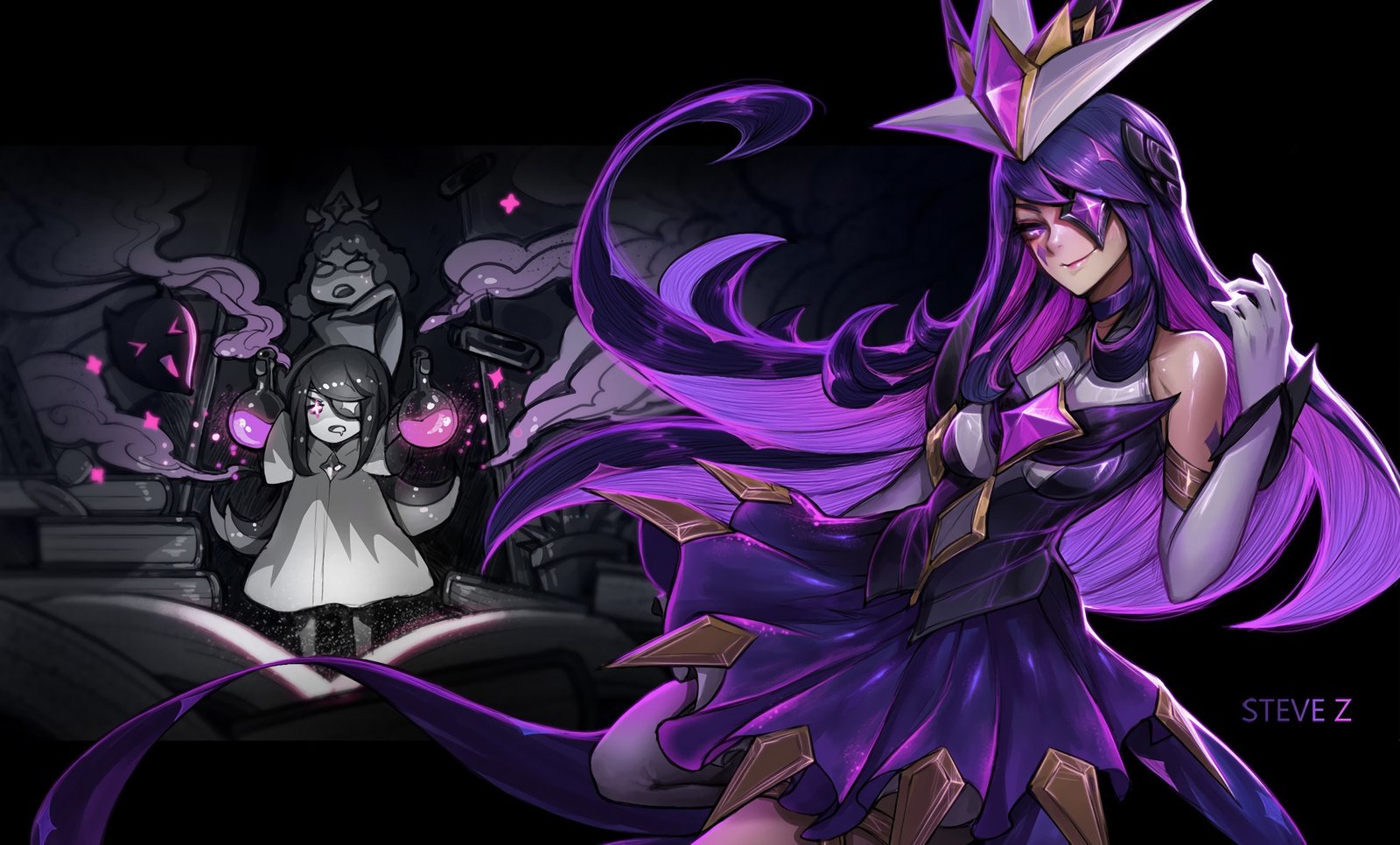 Star Guardian Syndra | Wallpapers & Fan Arts | League Of Legends | LoL