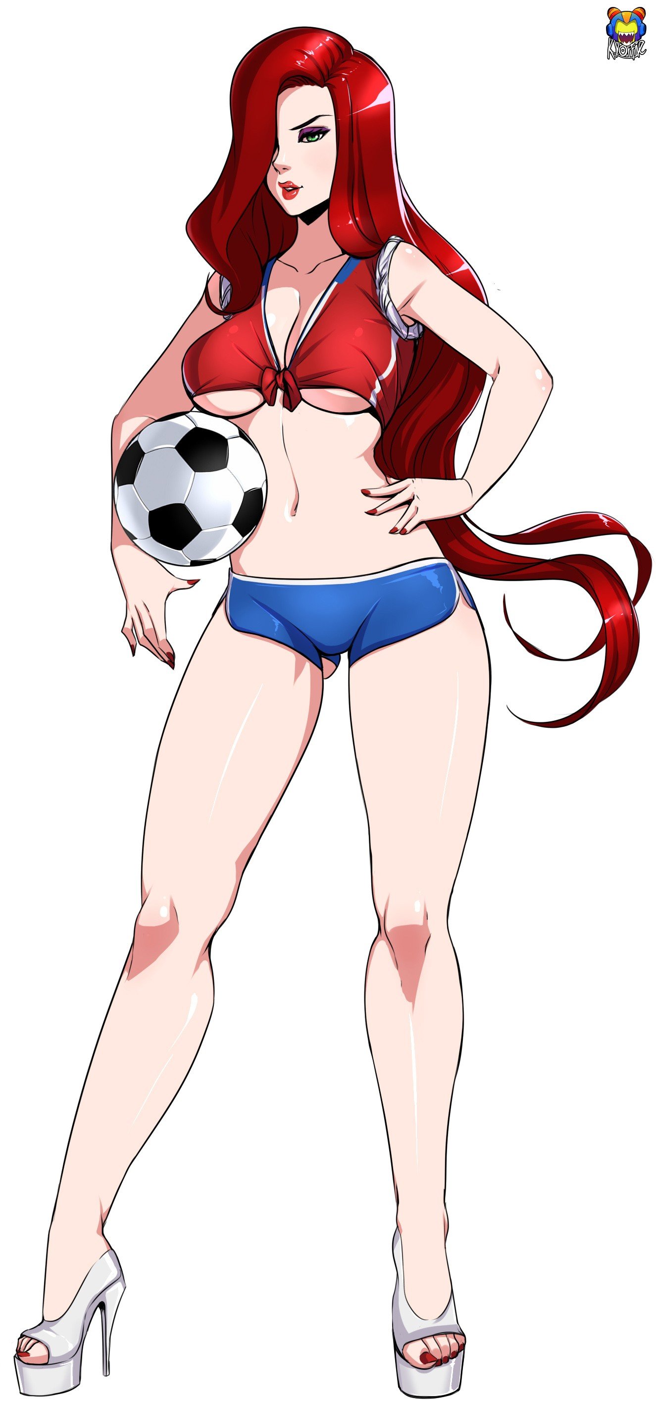 Soccer Miss Fortune by Kyoffie12 HD Wallpaper Fan Art Artwork League of Legends lol (2)