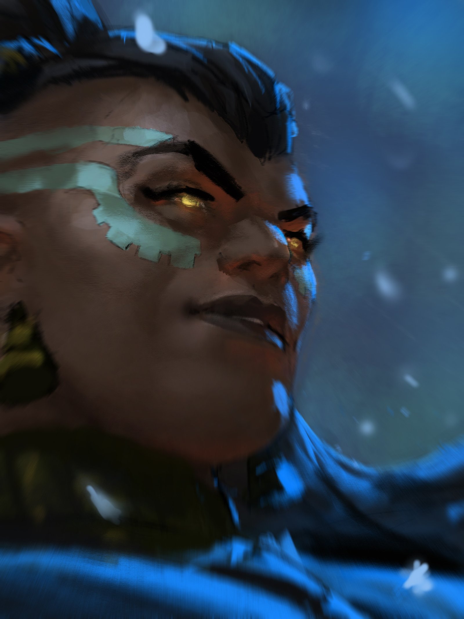 Illaoi Portrait by Memed HD Wallpaper Fan Art Artwork League of Legends lol