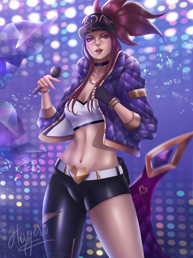 K DA Akali Wallpapers Fan Arts League Of Legends LoL Stats