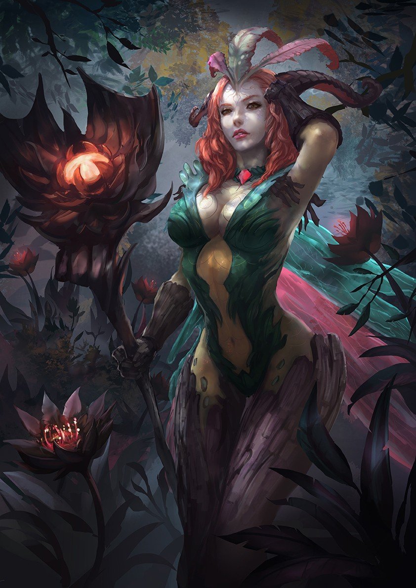 Elderwood Leblanc by CGlas HD Wallpaper Fan Art Artwork League of Legends lol