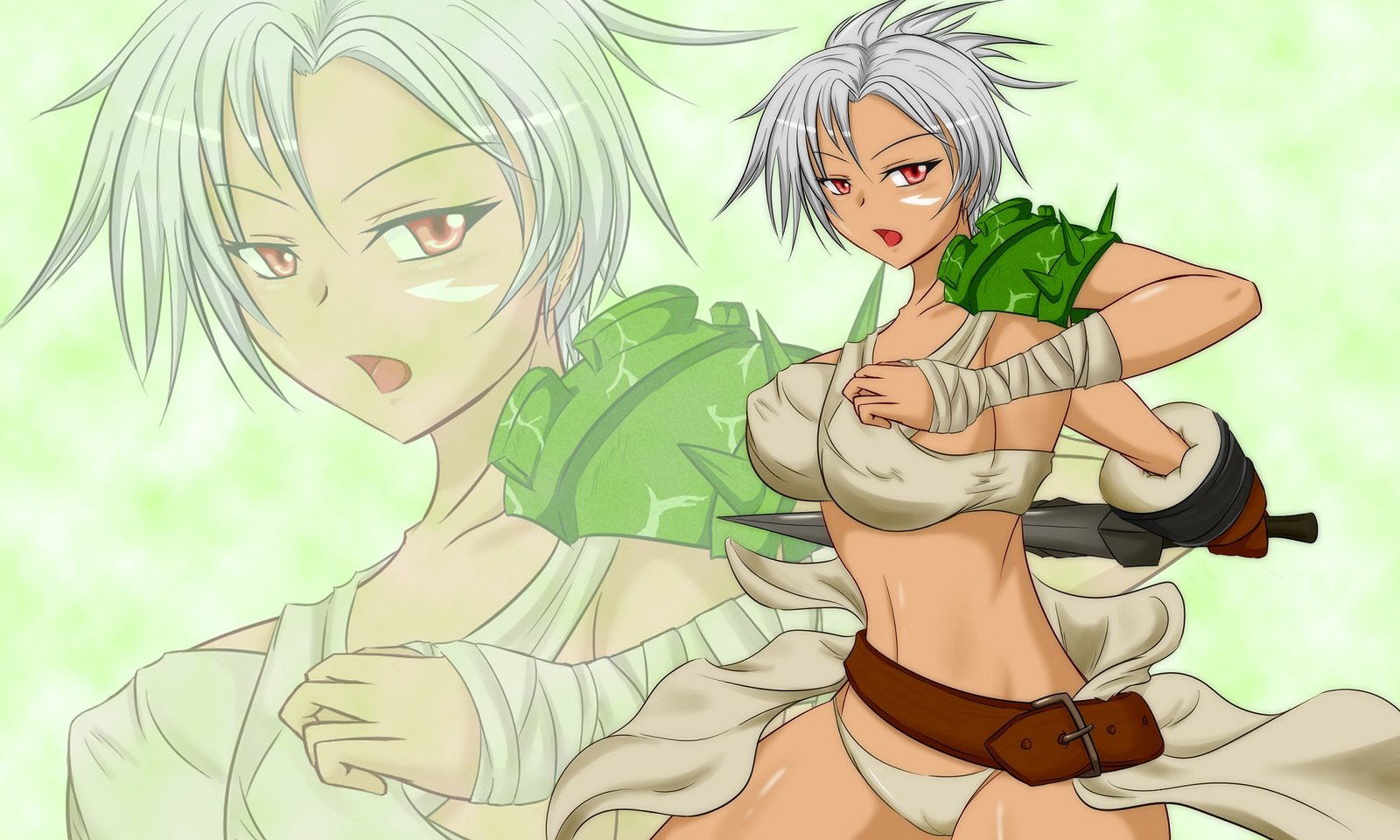 Riven by 森黑兎@修行中 HD Wallpaper Fan Art Artwork League of Legends lol