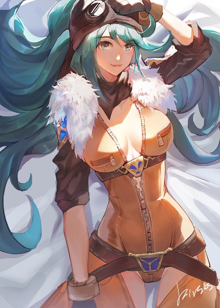 Aviator Irelia by Kirsos HD Wallpaper Background Fan Art Artwork League of Legends lol