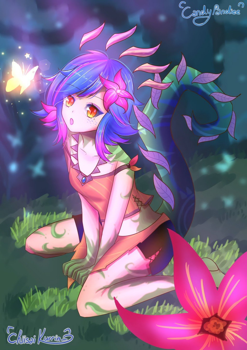 Neeko by Neko-Nyannn-Chan HD Wallpaper Background Fan Art Artwork League of Legends lol