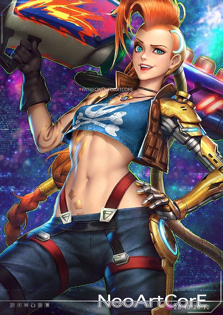 Odyssey Jinx by NeoArtCorE HD Wallpaper Background Fan Art Artwork League of Legends lol