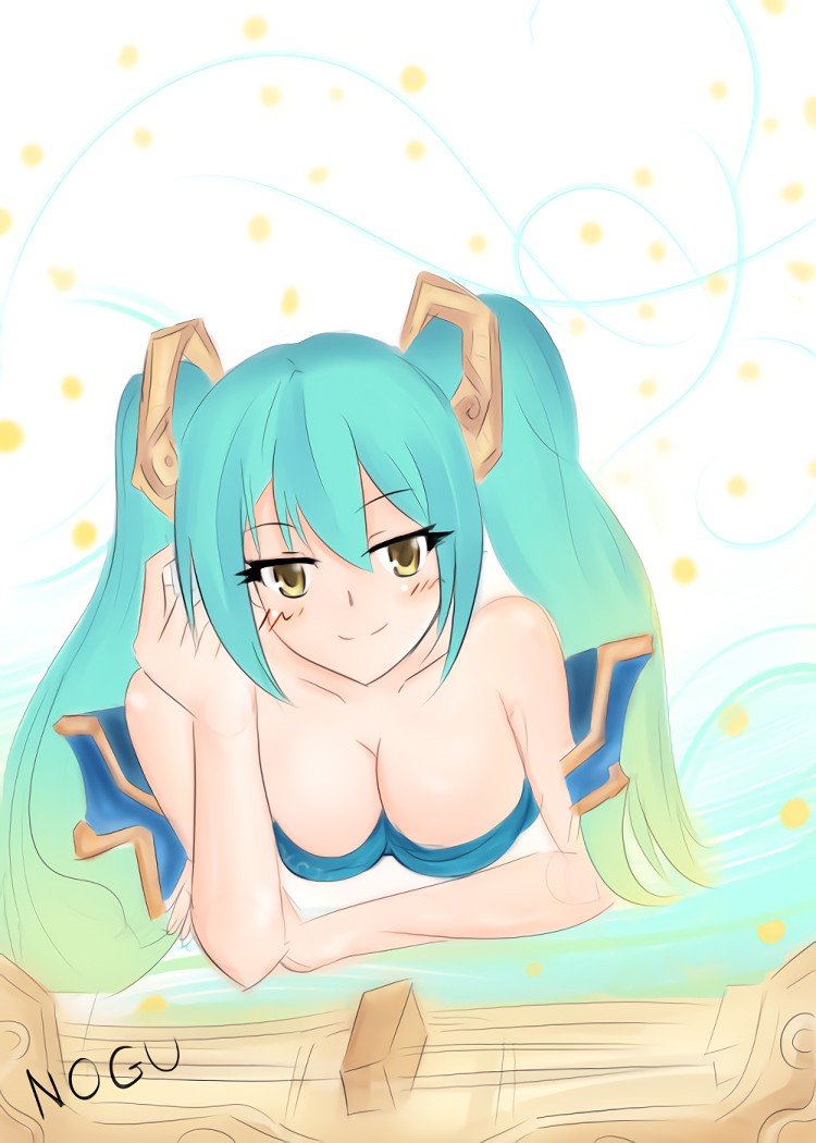 Sona by NOGU HD Wallpaper Fan Art Artwork League of Legends lol