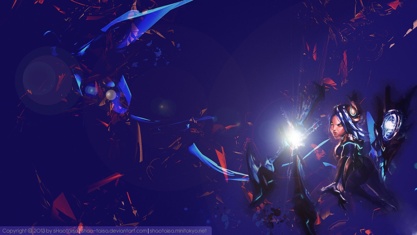 Frostblade Irelia by sHao-taisa HD Wallpaper Fan Art Artwork League of Legends lol