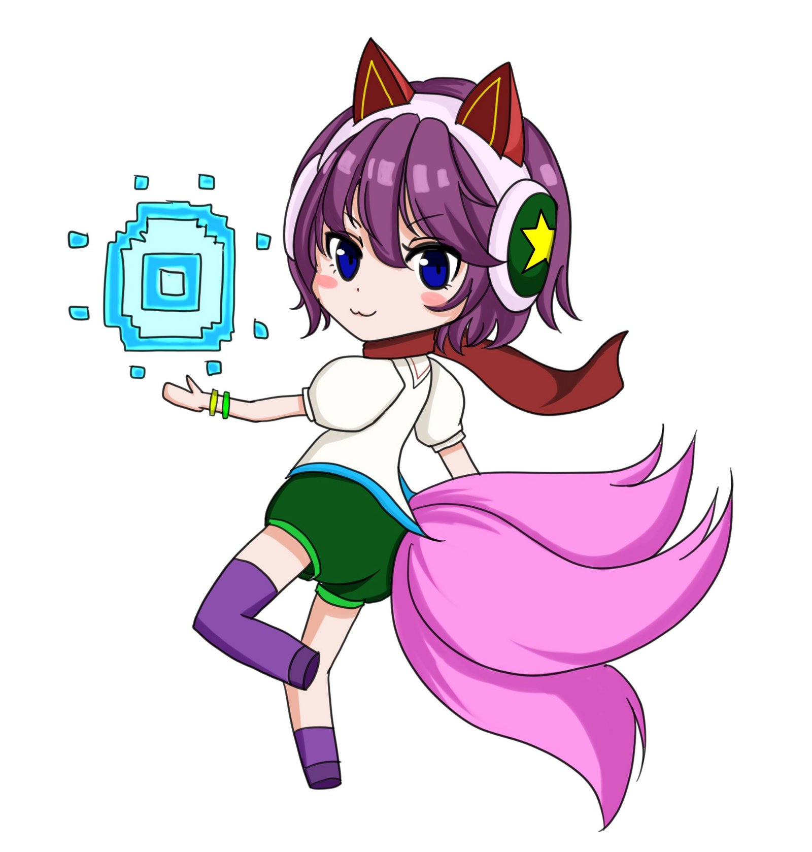Chibi Arcade Ahri by Royer League of Legends Artwork Wallpaper lol