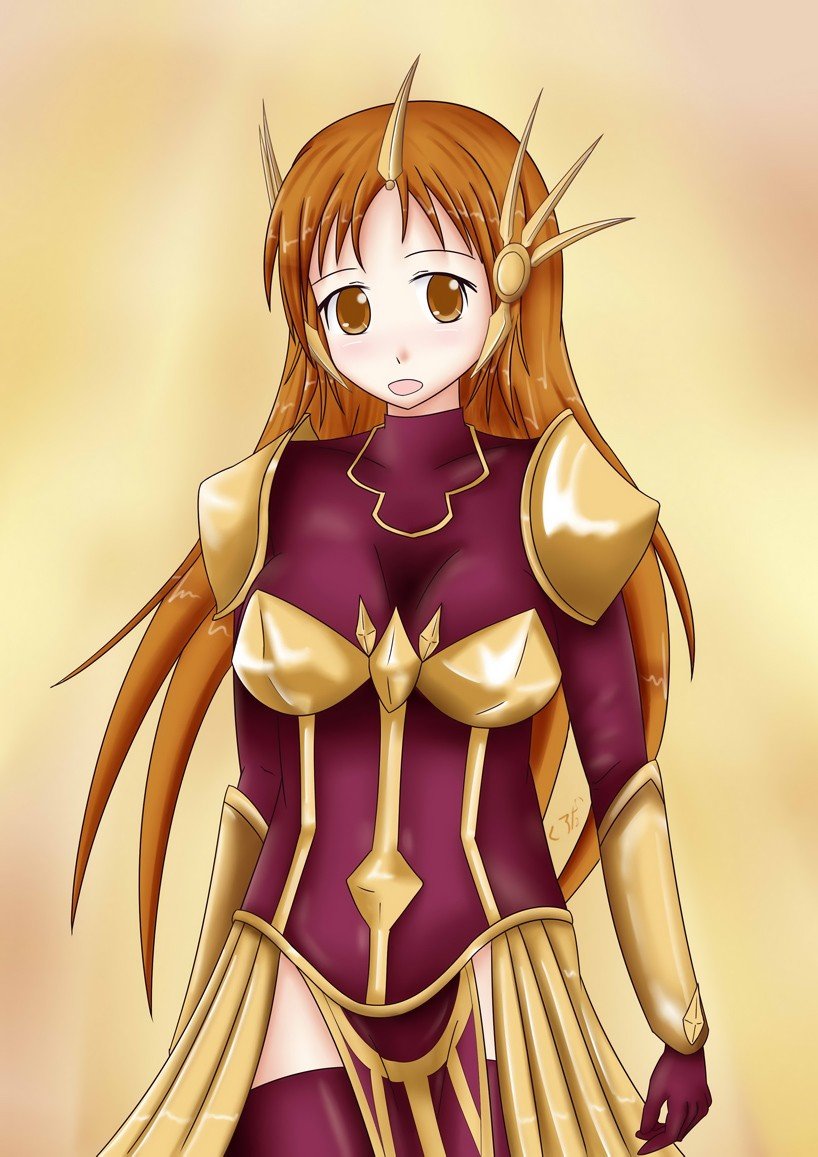 Leona by 水麥 HD Wallpaper Fan Art Artwork League of Legends lol